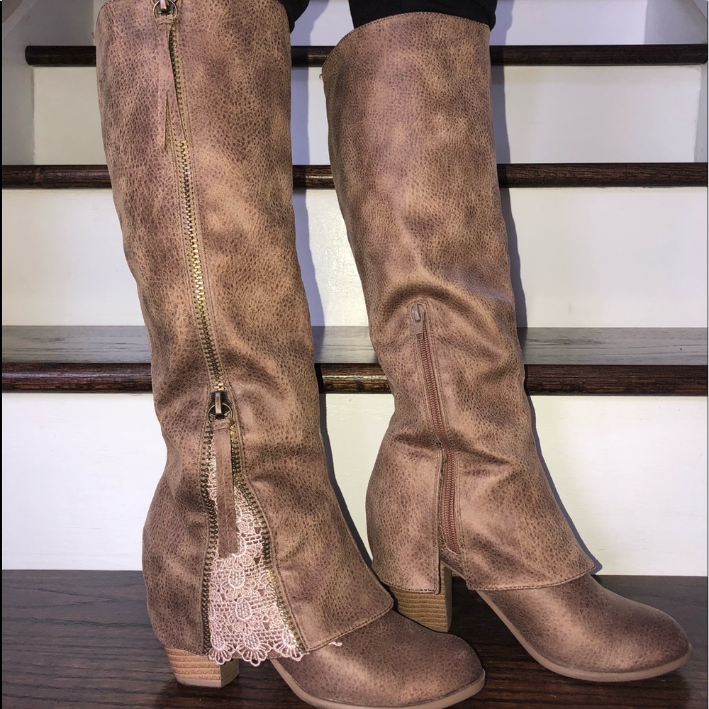 Not Rated Knee High Boots 6.5M